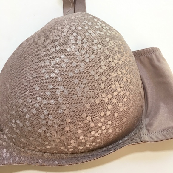 Glamorise 58A The Perfect A Bra Wireless Taupe New - Picture 3 of 6